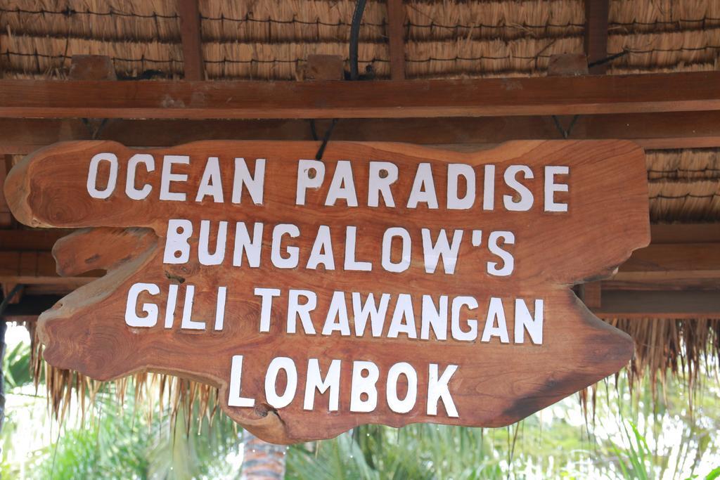 Oceane Paradise Bungalow Gili Trawangan Exterior foto